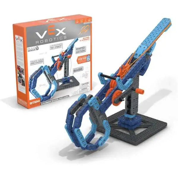 Hexbug Vex Robotics Band Cannon Launcher Construction Playset