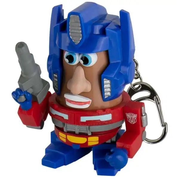 Mr. Potato Head Pop Taters Transformers Optimus Prime Keychain
