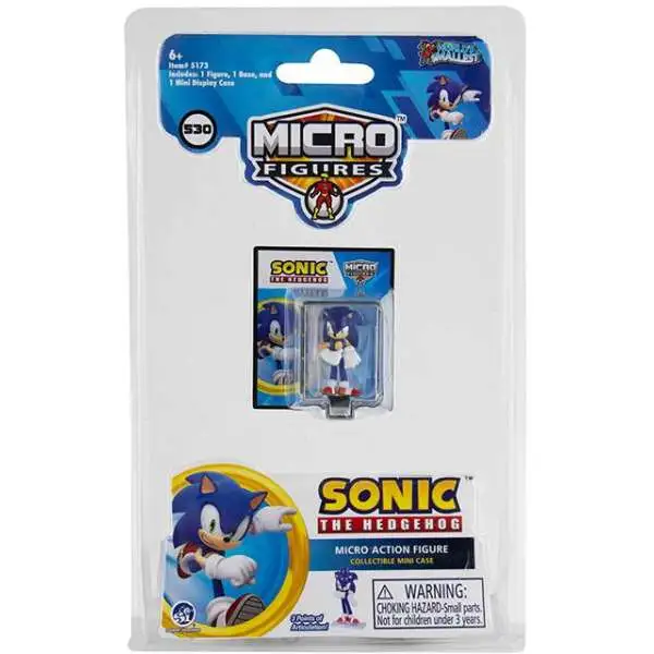 World's Smallest Micro Figures Sonic the Hedgehog 1.25-Inch Micro Figure