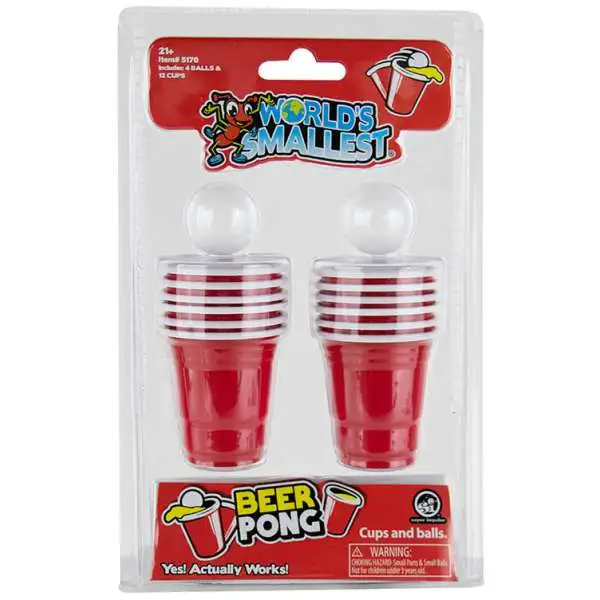 World's Smallest Beer Pong