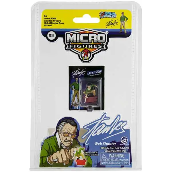 World's Smallest Stan Lee Web Shooter Micro Figure