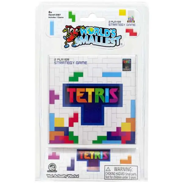 World's Smallest Tetris Game