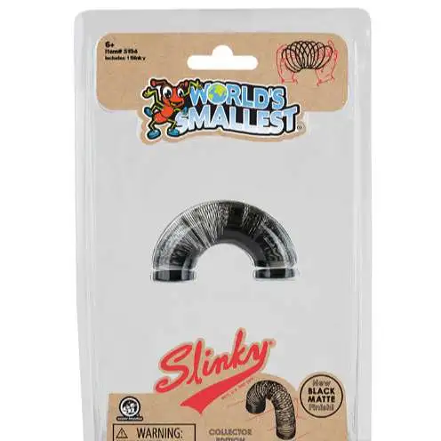 World's Smallest Slinky [Black Matte]