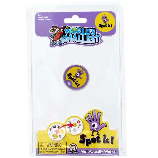 World's Smallest Spot It! Game