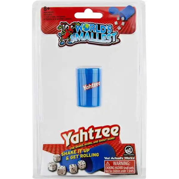 World's Smallest Yahtzee Game