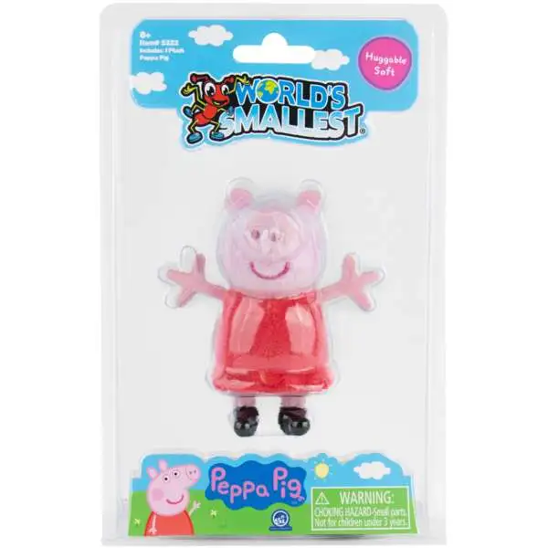 World's Smallest Peppa Pig Plush