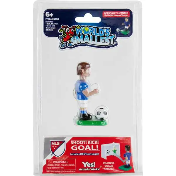 World's Smallest MLS Major League Soccer Kicker Figure [Includes Goalie & Net]