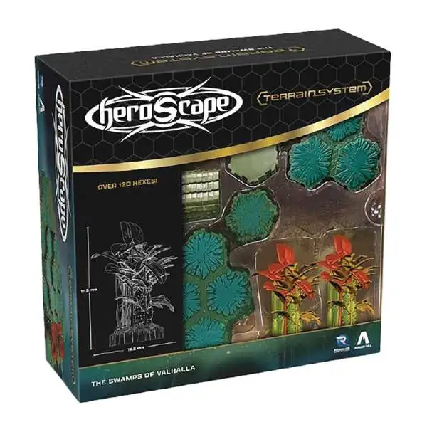 Heroscape Rising Tide Swamps of Valhalla Terrain Expansion