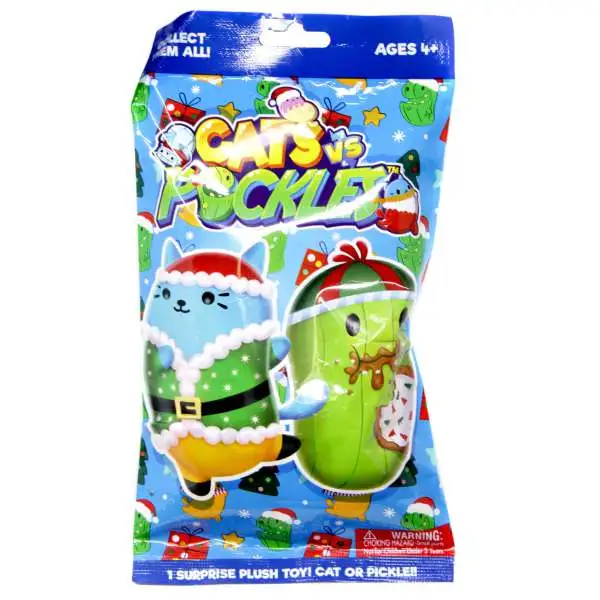 Cats Vs. Pickles Surprise Plush Holiday Mystery Pack