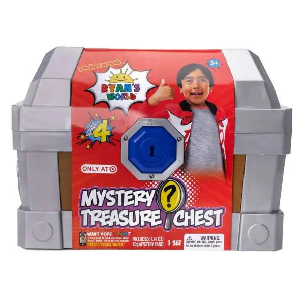 Ryan's World Series 4 Mystery Treasure Chest Exclusive Mega Mystery Box