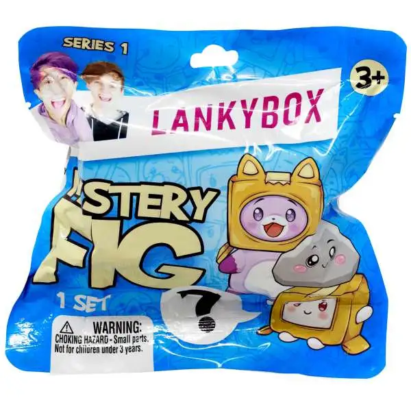  LankyBox Mini Mystery Box, for The Biggest Fans, 2 Mystery  Figures, 1 Squishy Figure, a pop-it, and 3 Stickers : Toys & Games