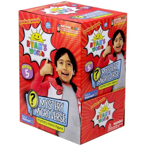 Ryan's World Series 5 Mystery Microverse Exclusive Mystery Box
