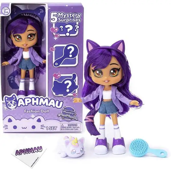 Aphmau MeeMeows Ultimate Mystery Surprise Exclusive Set [Ultima Wolf, 10  Mystery Surprises Including an Exclusive Doll & MeeMeow Figure!]