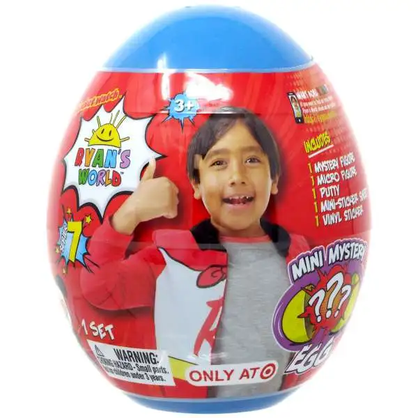 Ryan's World Mini Mystery Egg Exclusive Mystery Surprise [Blue]