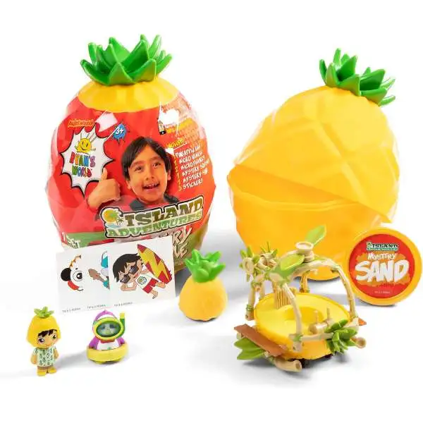 Ryan's World Island Adventure Mystery Pineapple Mystery Surprise