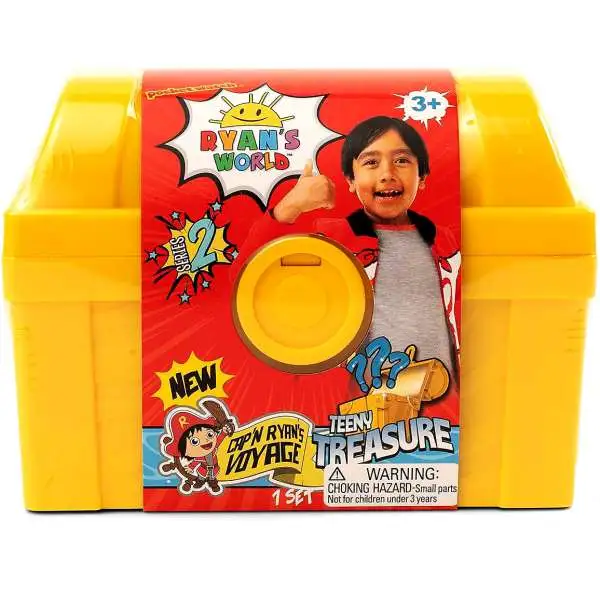 Ryan's World Cap'n Ryan's Voyage Series 2 Teeny Treasure Exclusive Mystery Surprise