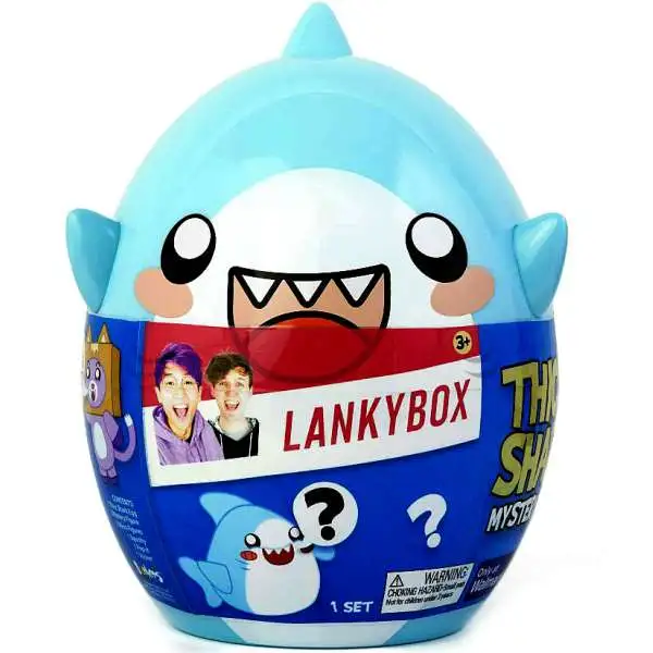 LankyBox Thicc Shark Exclusive GIANT Mystery Egg [2 Figures, 3 Micro Figures & More!]