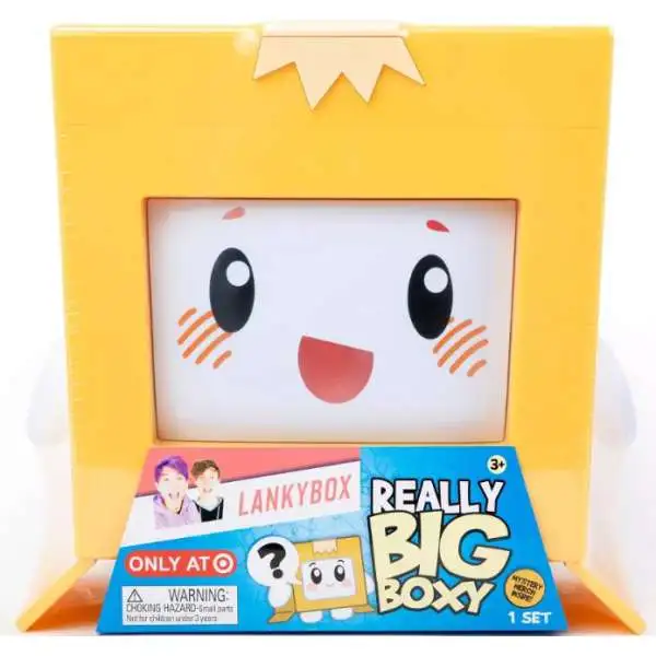 LankyBox BOXY Exclusive REALLY BIG Mystery Pack [2 Squishies, 3 Figures, 1 Plush, 3 Stickers & 1 Pop-It]