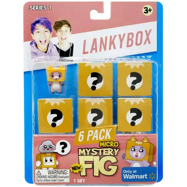 thumbnail interactive-video image 1 of LankyBox Really Big Foxy Mystery Box Set - Yellow Plastic Figure, Ages 3+ 1 of 5