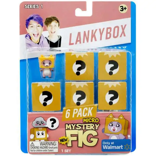 LankyBox Micro Mystery Fig Exclusive 6-Pack [Damaged Package]