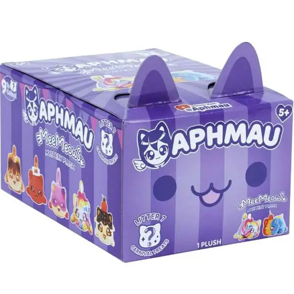 Aphmau MeeMeows Litter 7 Carnival Treats 6-Inch Mystery Plush Pack [1 RANDOM Figure]