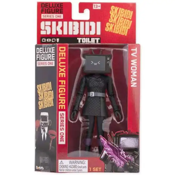Skibidi Toilet Series 1 Dark Speakerman 6 Action Figure