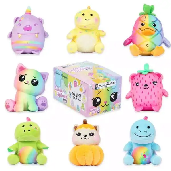 Moriah Elizabeth Series 3 Color Splash 6-Inch Mystery Mini Plush Pack [1 RANDOM Figure]