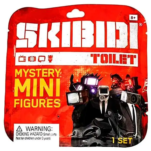 Skibidi Toilet Mini Figure Series 2 2.5-Inch Mystery Pack [1 RANDOM Character]