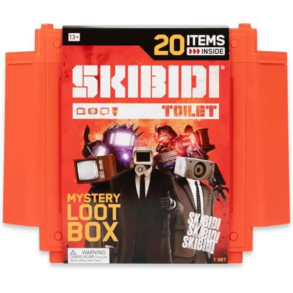 Skibidi Toilet LOOT BOX Exclusive Mystery [20 Surprise Items Inside!]