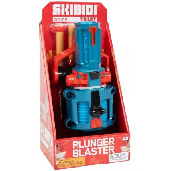 Skibidi Toilet Plunger Dart Blaster