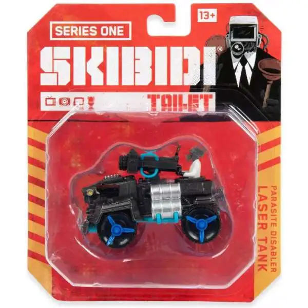 Skibidi Toilet Parasite Disabler Laser Tank Diecast Collectible