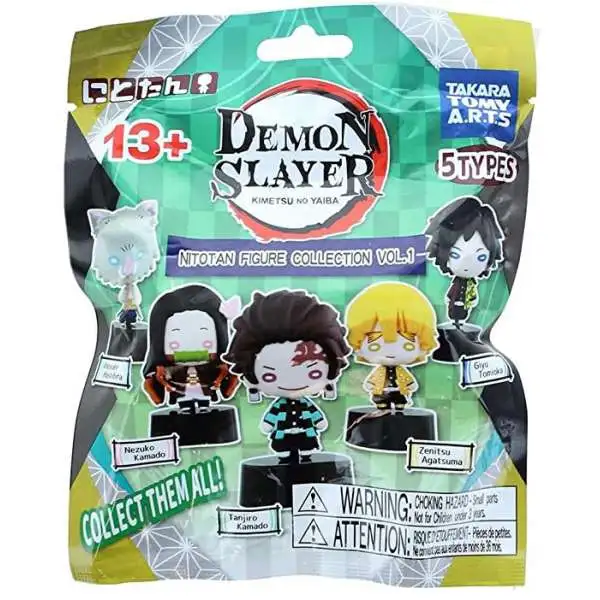 Demon Slayer Nitotan Figure Collection Vol. 1 Mystery Pack [1 RANDOM Figure]