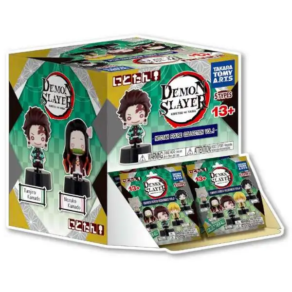 Demon Slayer Nitotan Figure Collection Vol. 1 Mystery Box [24 Packs]