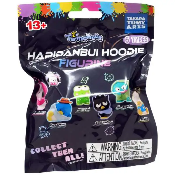 Twinchees Sanrio Hapidanbui Hoodie Mystery Pack [1 RANDOM Figure]