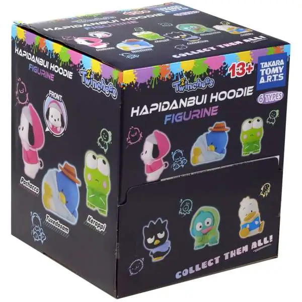 Twinchees Sanrio Hapidanbui Hoodie Mystery Box [24 Packs]