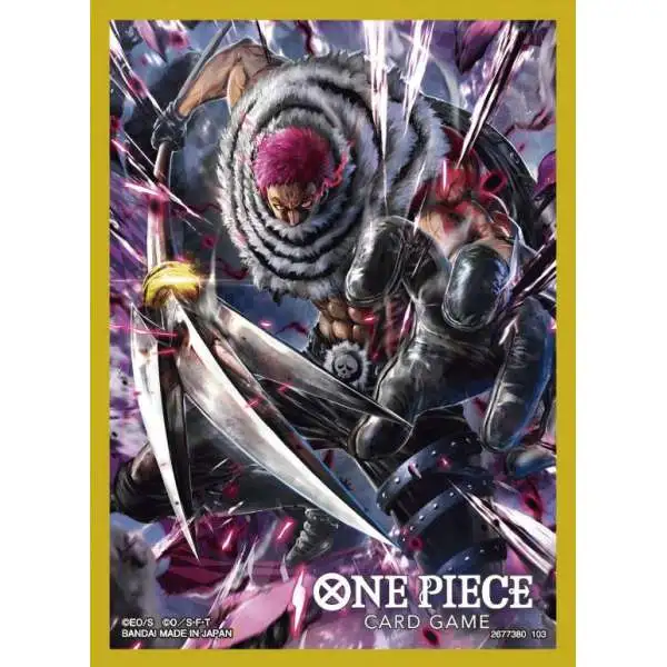 One Piece Trading Card Game Charlotte Katakuri Card Sleeves [70 Count]