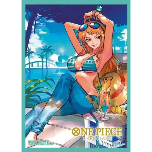 One Piece Trading Card Game Assortment 4 Nami Card Sleeves [60 sleeves]