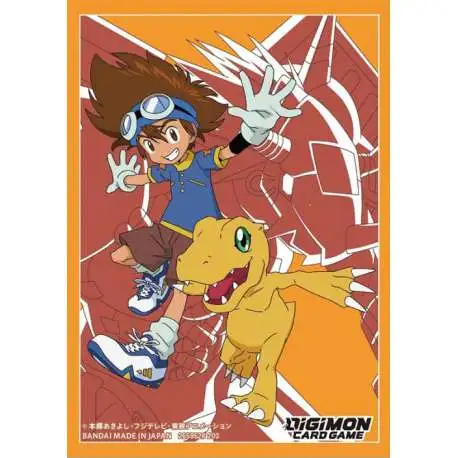 Digimon Trading Card Game Tai & Agumon Card Sleeves [60 Count]