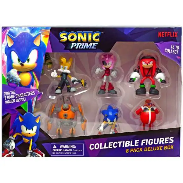 Sonic Prime Figures Thorn Rose Eggman Tails Nine Sonic Hedgehog Netflix