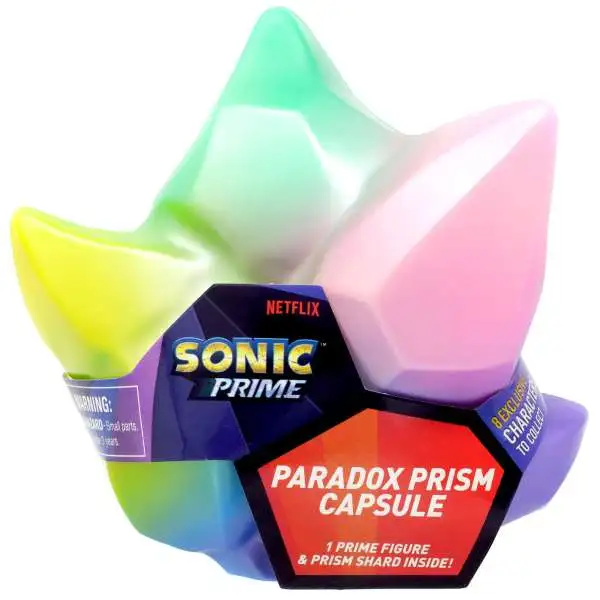 Sonic The Hedgehog Prime Paradox Prizm Capsule Mystery Pack [1 RANDOM Figure & Prism Shard]
