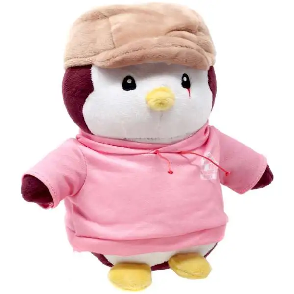 Pudgy Penguins Plush Buddies Pink Sweater & Hat 8-Inch Plush