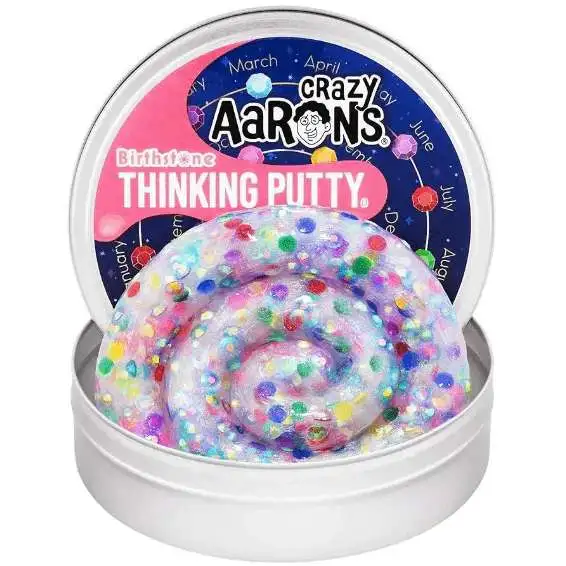 Thinking Putty Birthstone Gemstone Putty 2.1Oz Putty