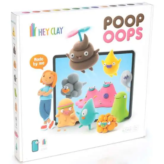 Hey Clay Poop Oops 8.64 Oz Art Kit