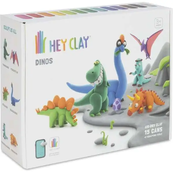Hey Clay Dinos Art Kit