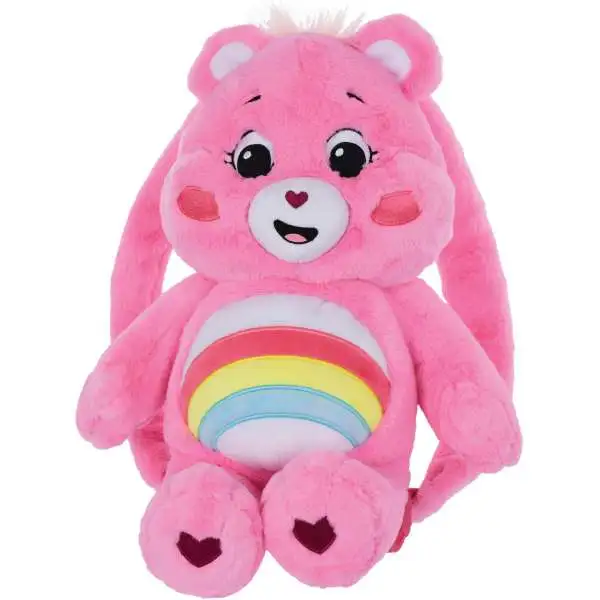 Care Bears Unlock the Magic Bag Buddy Cheer Bear 16-Inch Plush Backpack