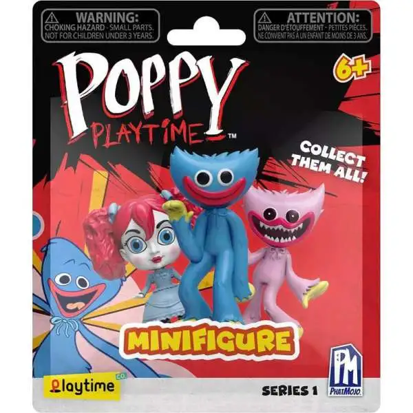 Poppy Playtime Collector Clip Poppy Playtime Mystery Pack 1 RANDOM Figure  Phat Mojo - ToyWiz