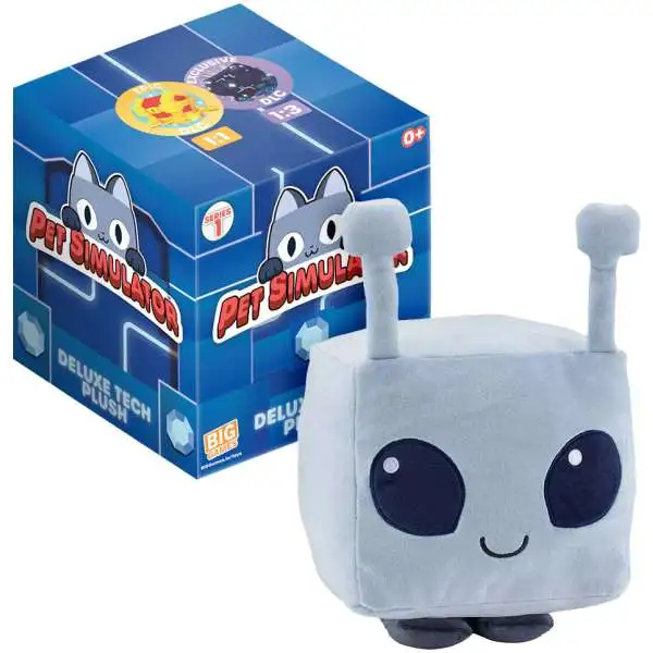 Pet Simulator X Deluxe Tech Plush Exclusive 8-Inch Mystery Pack [1 RANDOM Plush & DLC Code!]