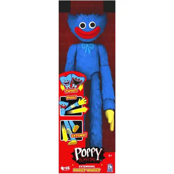 Poppy Playtime Extending Huggy Wuggy 12 Action Figure PhatMojo