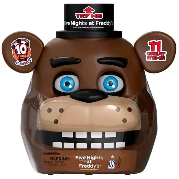 Five Nights at Freddy's Animatronic Freddy Fazbear Mystery Bundle [11 Great Items! Lights & Sounds]