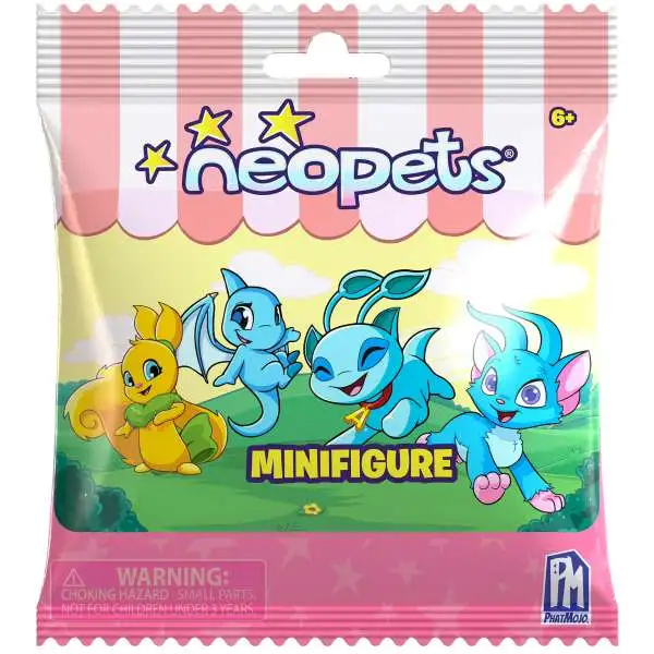 Neopets Minifigures Mystery Pack [1 RANDOM Character]